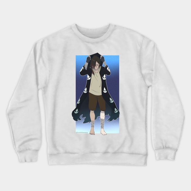 Hyakkimaru_Modern Outfit Crewneck Sweatshirt by ScarletEricson